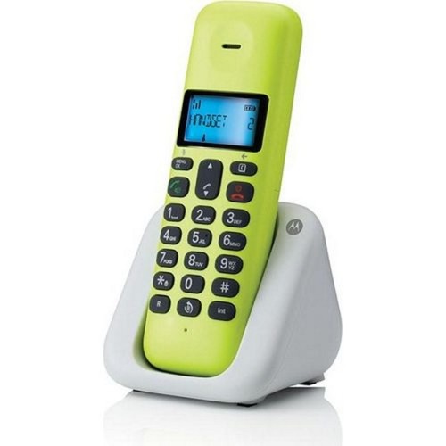 ΤΗΛΕΦ.ΑΣΥΡΜ MOTOROLA T301 LIME LEMON/GREY SINGLE ΜΕ ΑΝΟΙΧΤΗ ΑΚΡΟΑΣΗ